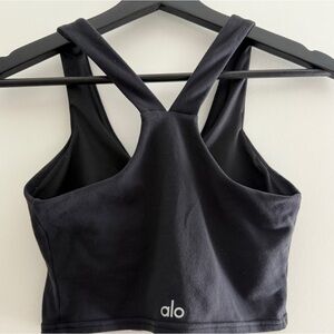 ALO Yoga Charcoal Sports Bra